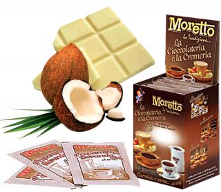 Horúca čokoláda biela s kokosom Moretto