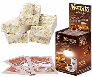 Horúca čokoláda biely nugát Moretto
