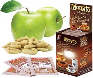 Horúca čokoláda jablková s píniovými orieškami Moretto