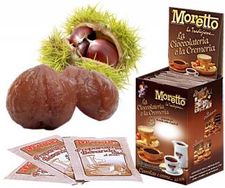 Horúca čokoláda ľadové gaštany Moretto