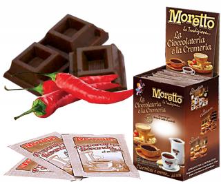 Horúca čokoláda tmavá s chilli papričkou Moretto