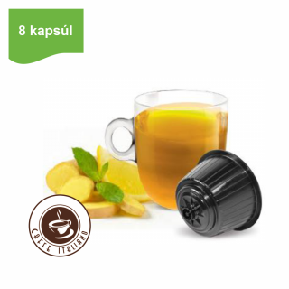 Kapsule Dolce Gusto® Bonini čaj zázvor a citrón 8ks  ovocný čaj