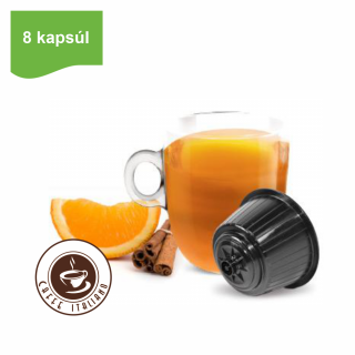 Kapsule Dolce Gusto® Bonini Pomaranč a škorica 8ks  ovocný čaj