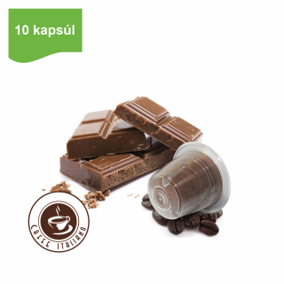 Kapsule Nespresso Bonini Čokoláda 10ks  (káva + 4% čoko aróma) Minimálna doba trvanlivosti 28/03/2024