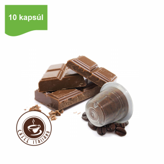Kapsule Nespresso Bonini Čokoláda 10ks  (káva + 4% čoko aróma)
