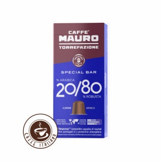 Kapsule Nespresso Mauro SPECIAL BAR 20%/80%