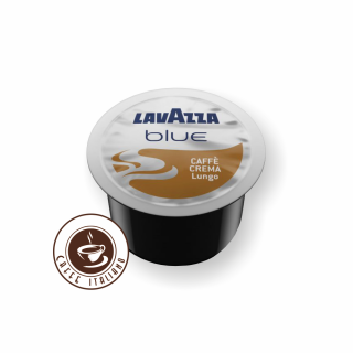 Lavazza Blue Caffé Crema Lungo kapsule 100ks  100% Arabica