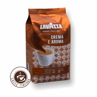 Lavazza Crema e Aroma zrnková káva 1 kg  40% Arabica + 60% Robusta