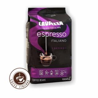 Lavazza Espresso Cremoso zrnková káva 1kg  Arabica 30% a Robusta 70%