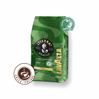 Lavazza Tierra Brasile Blend 1kg zrnková káva  70% Arabica + 30% Robusta
