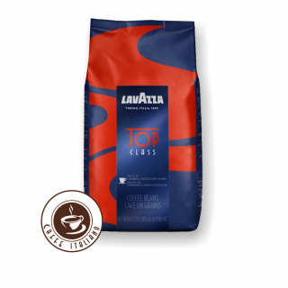 Lavazza Top Class zrnková káva 1 kg  50% Arabica + 50% Robusta