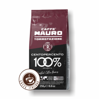 Mauro Centopercento 100% Arabica zrnková káva 250g  100% Arabica
