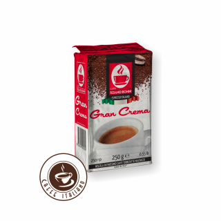 Mletá káva Bonini Gran Crema 250g  100% Robusta