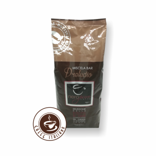 Neropuro Preludio zrnková káva 1kg  50% Arabica + 50% Robusta