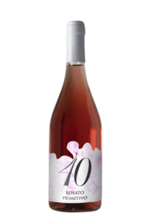 Rosato primitivo - ružové víno s intenzívnou vôňou exotického ovocia
