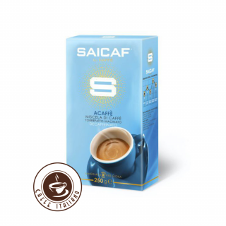 Saicaf Acaffe bezkofeínová mletá káva 250g