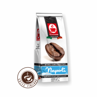 Zrnková káva Bonini Napoli 1kg  100% Robusta
