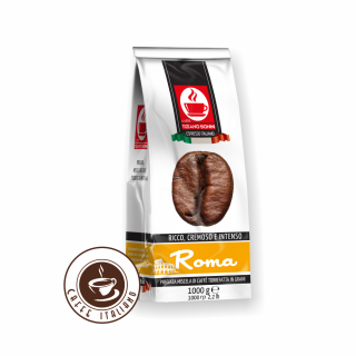 Zrnková káva Bonini Roma 1kg  50% Arabica + 50% Robusta