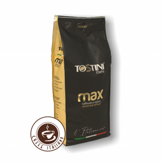 Zrnková káva Tostini Miscela Max 1kg  80% Arabica + 20% Robusta