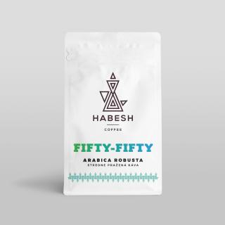Etiópska káva Habesh Fifty-Fifty Gramáž: 1000 g