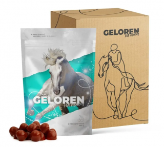 Geloren kolagén pre kone - višňový 1350g
