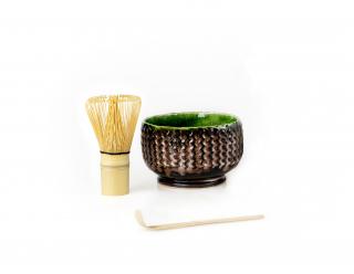 Balík - Tradičná príprava Matcha čaju hnedá - Matcha Day