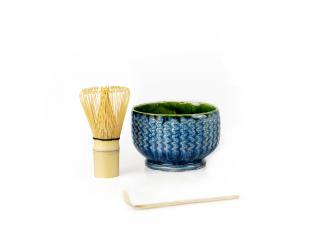 Balík - Tradičná príprava zelený čaj modrá - Matcha Day