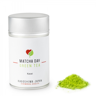 BIO Matcha Čaj - Kasai 50g (plechovka) - prémiová kvalita - Matcha Day