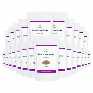 Pestrec mariánsky drvený - set pre štyroch (25x250g) - Matcha Day