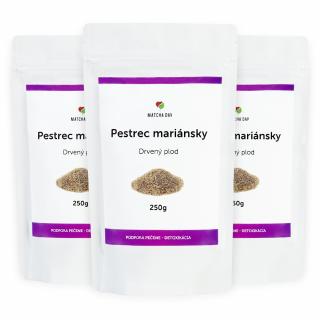 Pestrec mariánsky drvený - štartovací set - (3x250g) - Matcha Day