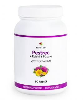 Pestrec + Reishi + Púpava (90 kapsúl) - Matcha Day