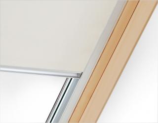Úplne zatemňujúca béžová roleta na strešné okná Velux rozmer: CK02 / C02 55x78 cm