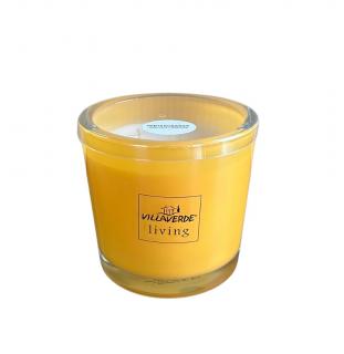 VillaVerde Scented candle 3 wicks 1650 g Druh barvy: Světle oranžová