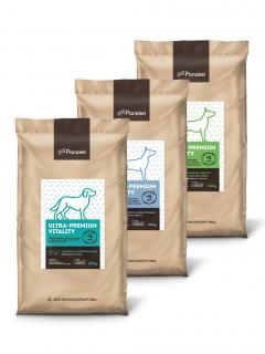 Granule pre dospelých psov (Mix 3 príchutí) - 30kg