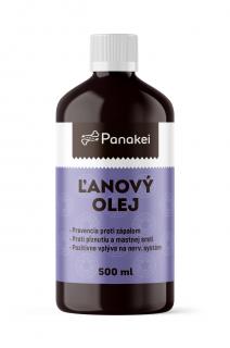 Panakei - Ľanový olej pre psov - 500ml