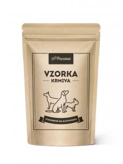 Vzorka krmiva pre psov 1kg | Panakei.sk ✅ Dospelé (XS-M) - Kačka + Hus + Diviak