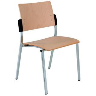 Alba rokovacia stolička Square drevená