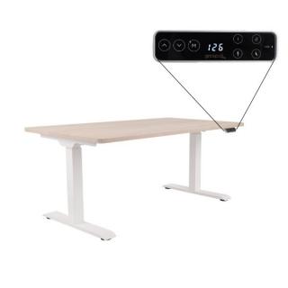 GPL elektricky nastaviteľný stôl Altai 101 White