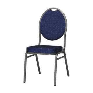 MXR banketová stolička Eco Konf modrá