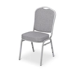 MXR cateringová stolička Eco Shield Grey sivá