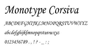 GRAVÍROVANIE Font/ Typ písma: Monotype Corsiva