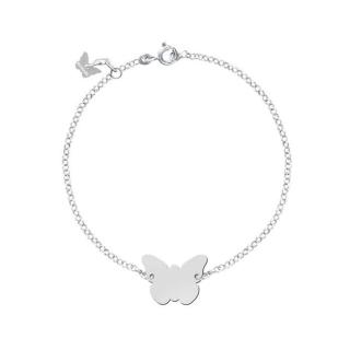 NÁRAMOK STERLING SILVER BUTTERFLY Pokovanie: rhodium