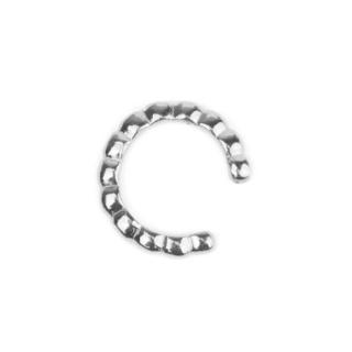 SINGLE DOTS EAR CUFF Pokovanie: rhodium