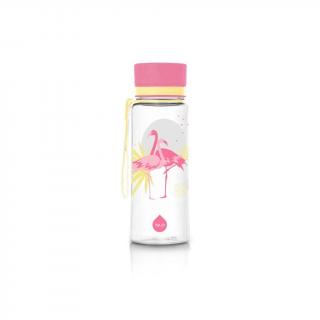 Equa, Fľaša - rôzny dizajn, 400 ml - Flamingo