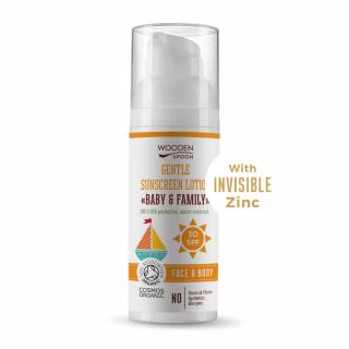 WoodenSpoon, Prírodné mlieko na opaľovanie SPF 30, 50 ml