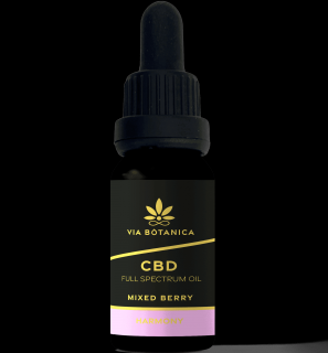 10 % CBD FULL SPECTRUM OLEJ – HARMONY (1000 MG) MIXED BERRY