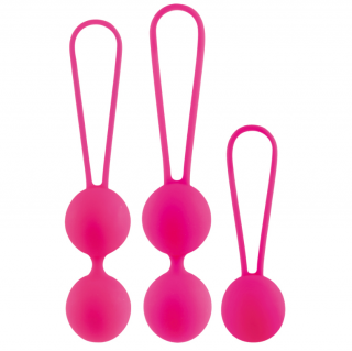 AMORESSA OSIAN SET PREMIUM SILICONE  PINK  - + + Darček kondóm alebo lubrikačný gél