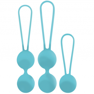 AMORESSA OSIAN SET PREMIUM SILICONE  TURQUOISE  - + + Darček kondóm alebo lubrikačný gél