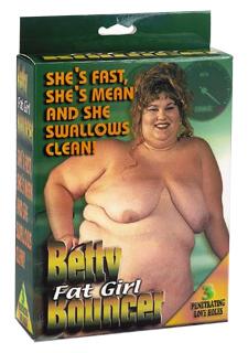 BETTY FAT GIRL DOLL  - + + Darček kondóm alebo lubrikačný gél