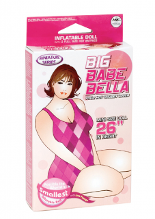 BIG BABE BELLA MINI DOLL  - + + Darček kondóm alebo lubrikačný gél